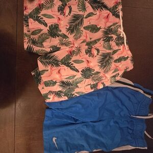 Boys Swim Trunks With Nike Shorts